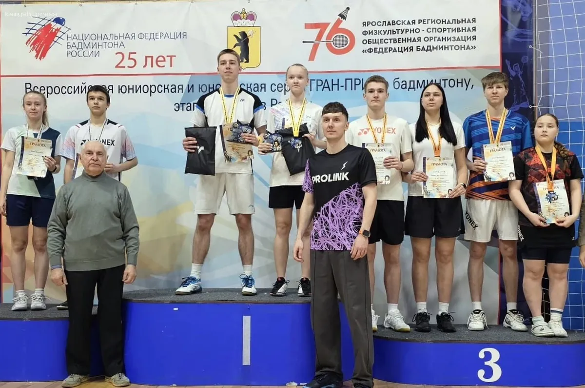 Бадминтонисты из Красноармейска завоевали бронзовые медали на Всероссийских турнирах