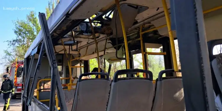 В Днепропетровской области обновили данные о числе пострадавших после удара дрона по автобусу в Марганце