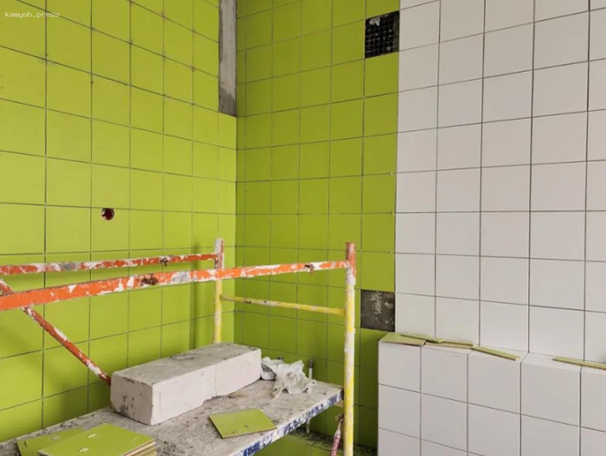 В Красноармейске Пушкинского округа строители вышли на финальный этап отделки образовательного учреждения