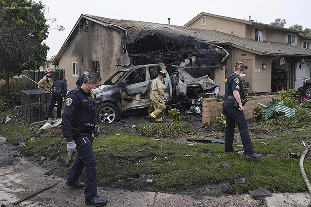 В авиакатастрофе в Калифорнии погибли двое людей