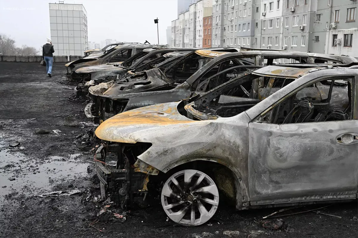 Задержан организатор поджога автомобиля, вызвавшего пожар на стоянке во Владивостоке