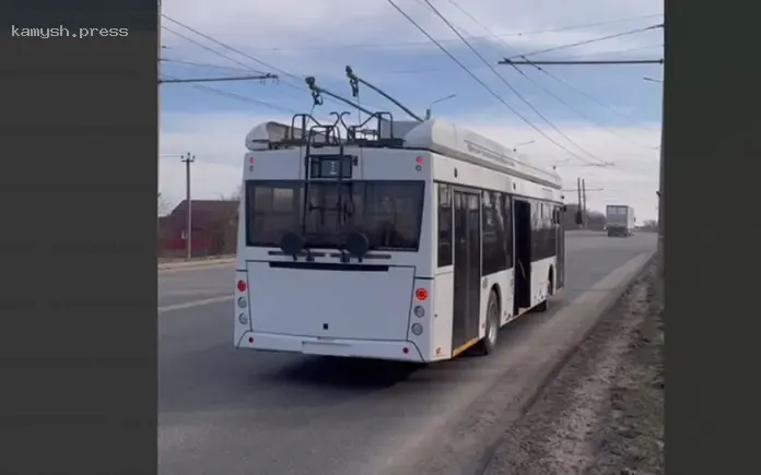 В Саранске тестируют инновационный троллейбус «Горожанин» от Уфимского завода