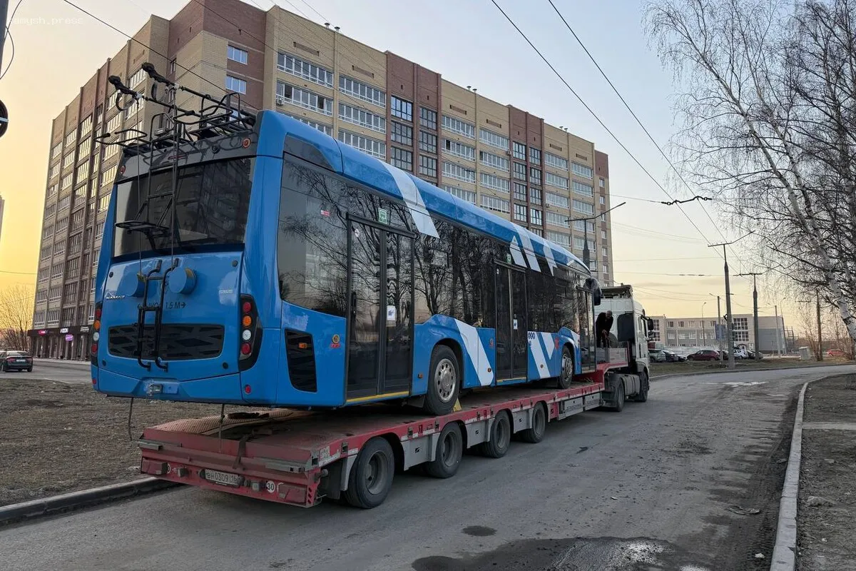 В Марий Эл испытывают новый троллейбус