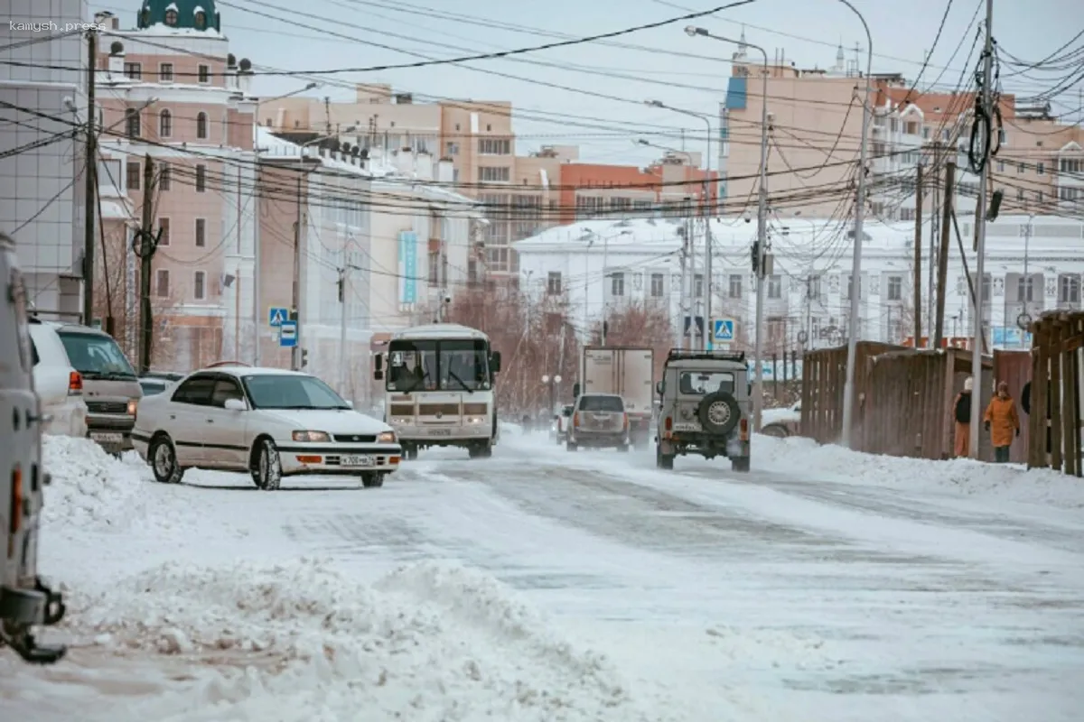 Штормовое предупреждение в Якутии