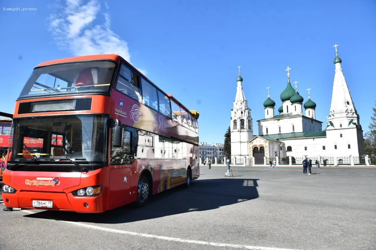 В Ярославле стартовали экскурсионные автобусы для туристов