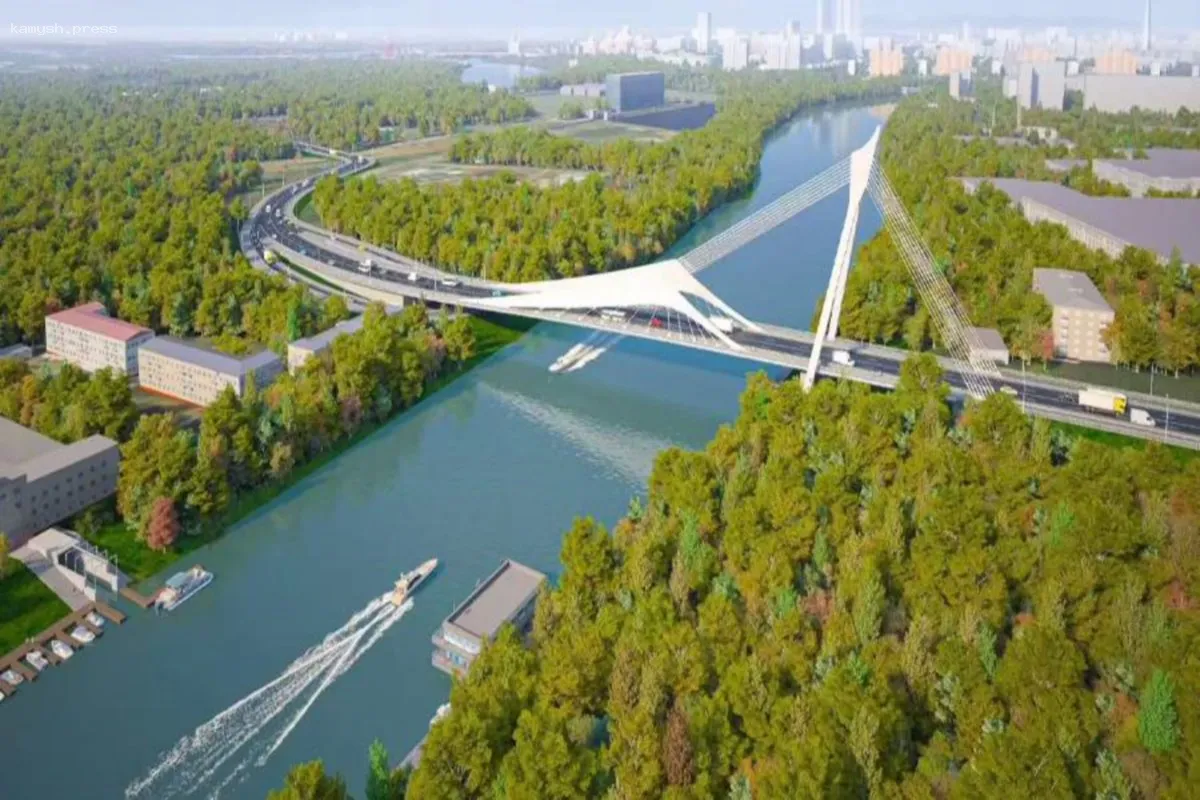 Новый «мост-парус» через Москву-реку станет символом столицы