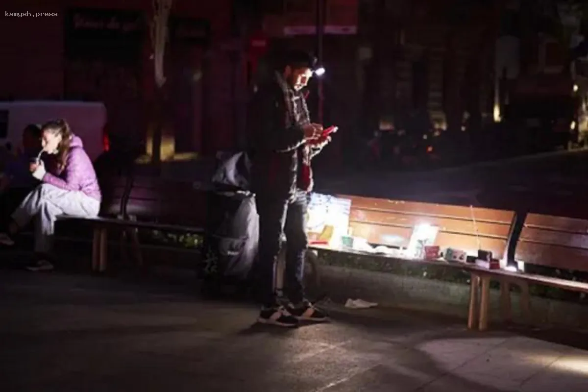 Автовоз рассказал о влиянии испанского блэкаута на водителей