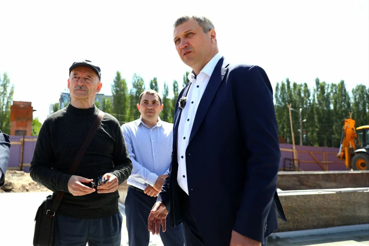 Мэр Самары Иван Носков: Фонтан «40 лет Победы» станет высокотехнологичным и современным после обновления