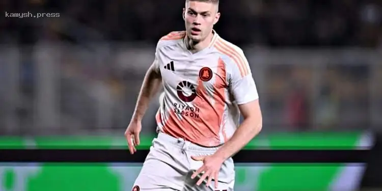 Стало известно, кто может заменить Довбика в предстоящем матче «Ромы» с «Миланом»