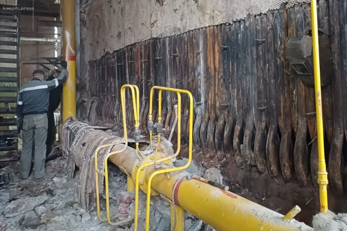 Капитальный ремонт котла на котельной №1 в Пушкинском округе