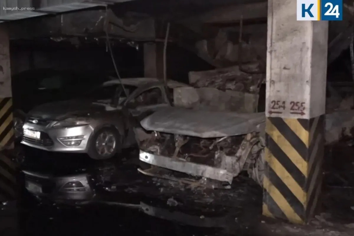 В МВД раскрыли обстоятельства возгорания на подземной парковке в Краснодаре