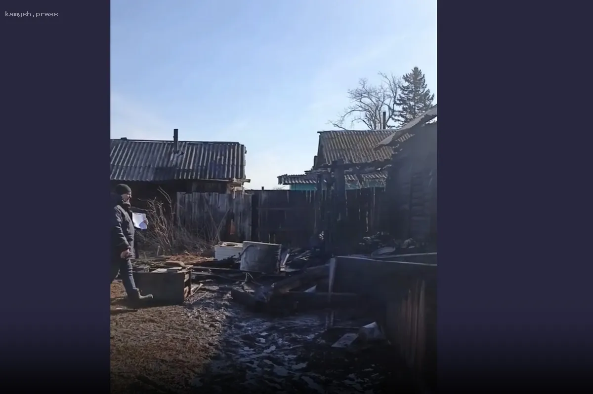 В Омской области в результате пожара погибли бабушка и её внучка