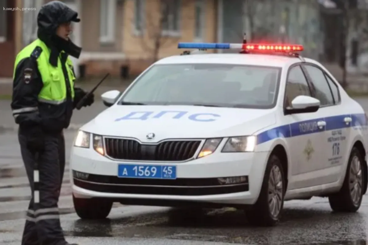 В Курганской области автомобили ГИБДД украшены изображениями героев Великой Отечественной войны