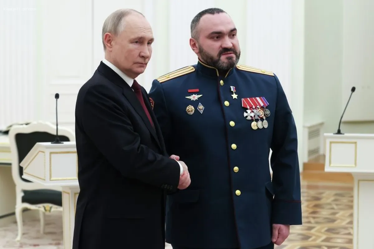 В Курской области трагически ушел из жизни Герой России Тибилов