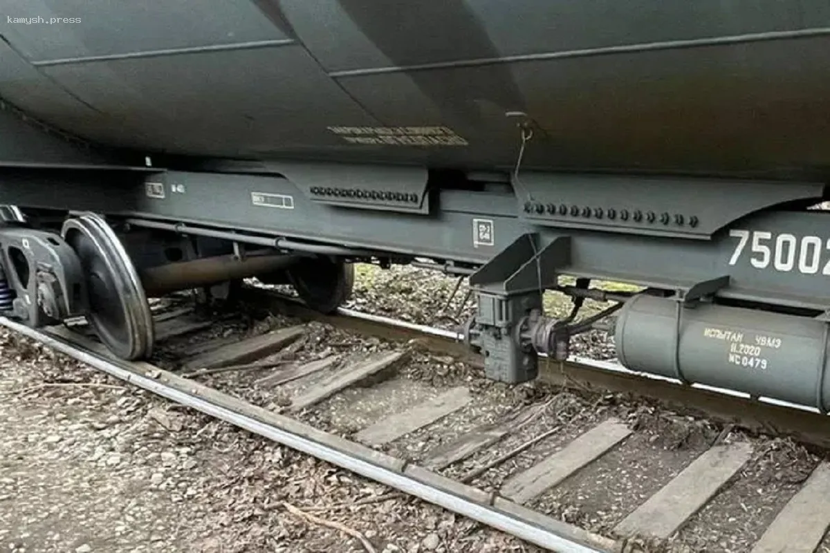 В Красноярске вновь произошла сходка вагонов с рельсов