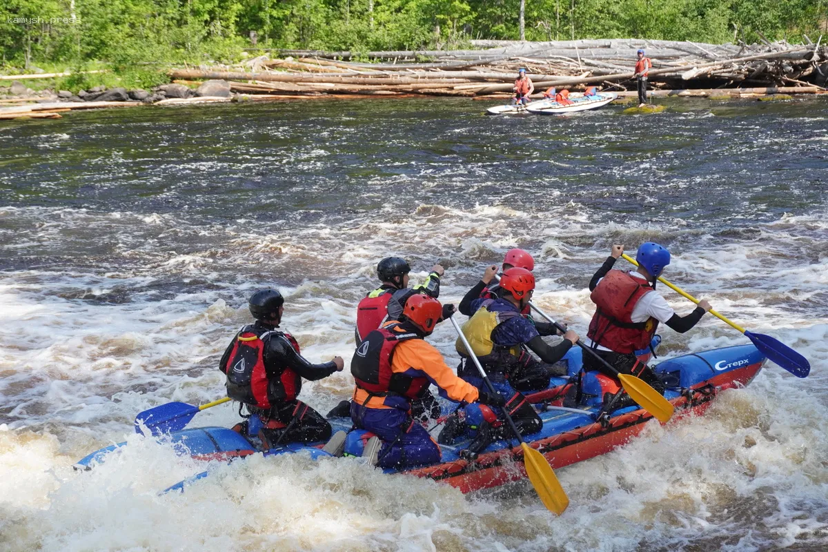 В Орловской области состоялся чемпионат по водному туризму