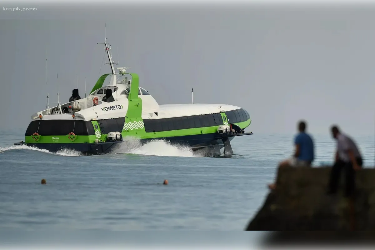 В курортных городах Крыма начнут работать морские трамвайчики