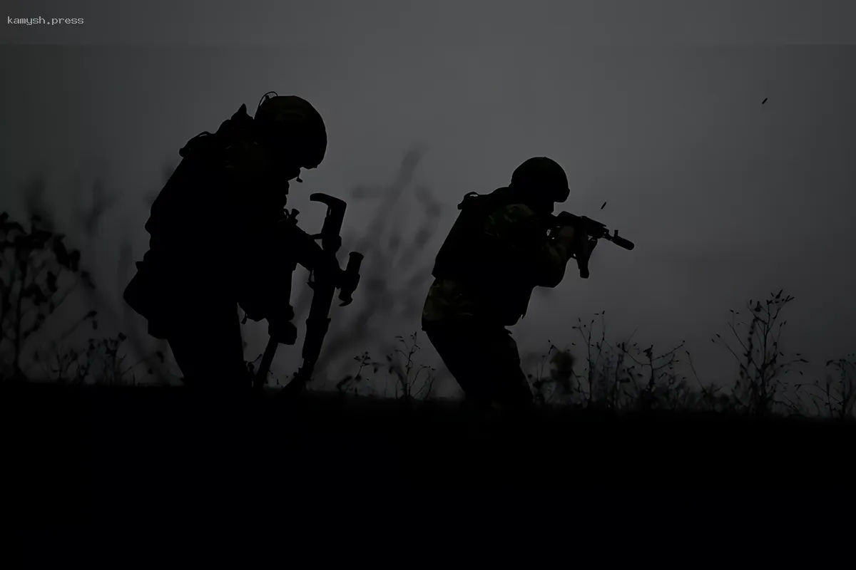 Подразделения 22-го мотострелкового полка приблизились к центру города Гуево в Курской области