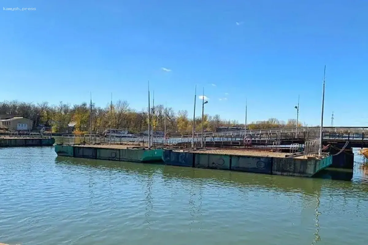 В Ростове определены даты открытия понтонного моста через реку Дон