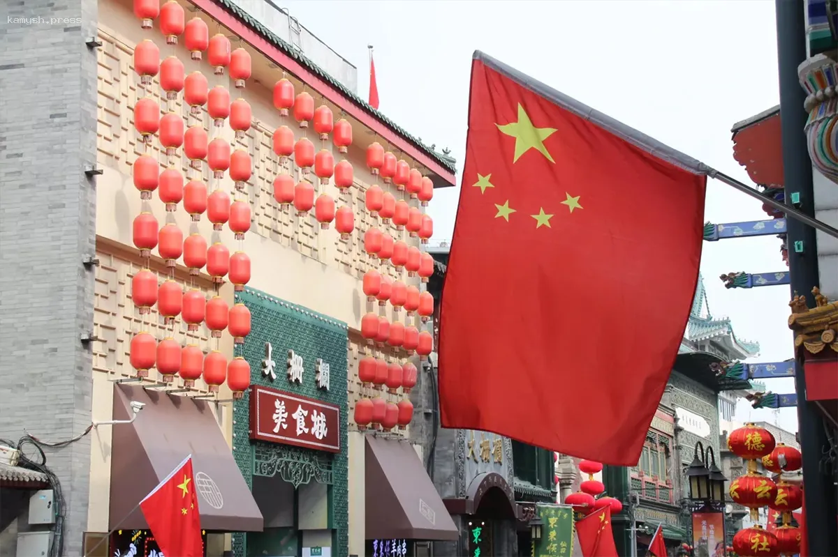 В Китае объявлено предупреждение из-за мощных порывов ветра