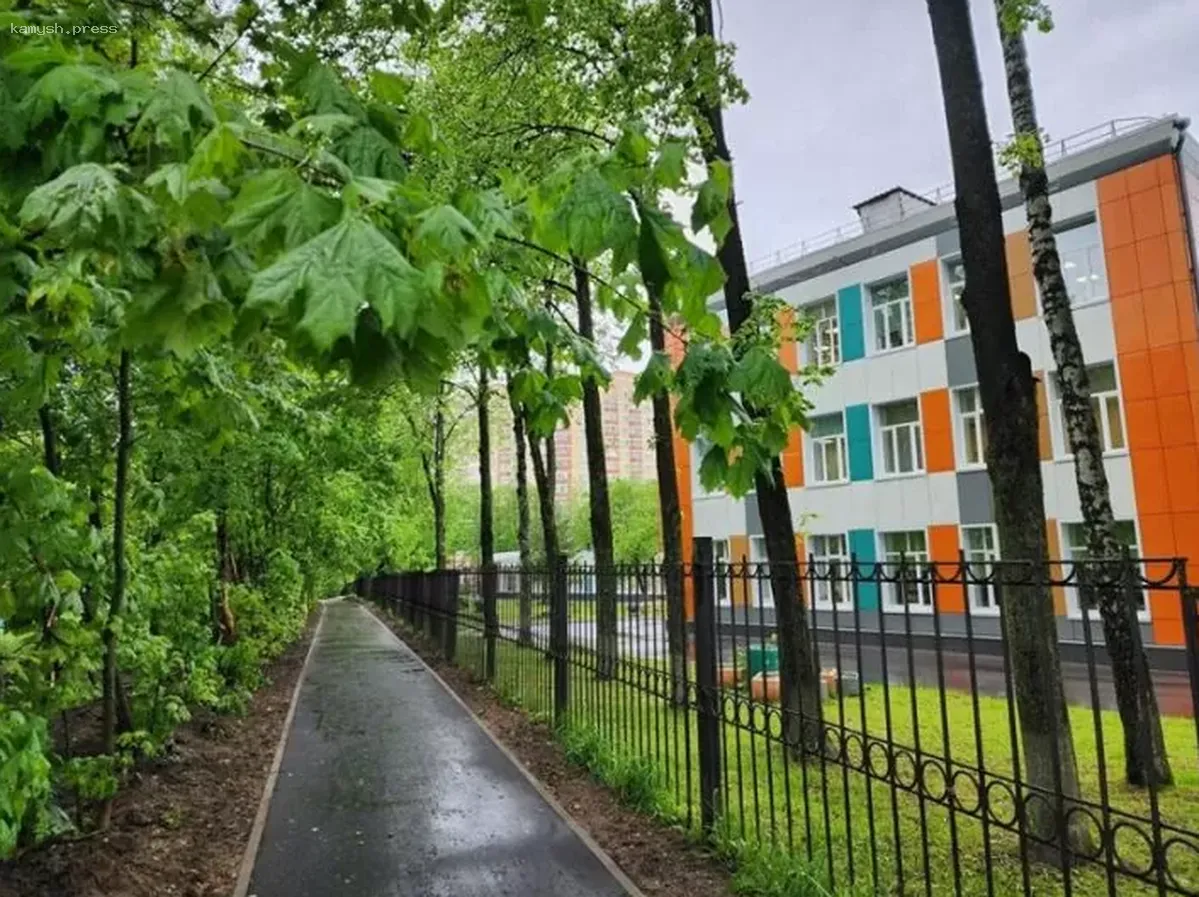 В Красноармейске Городского округа Пушкинский появился новый тротуар длиной более 200 метров