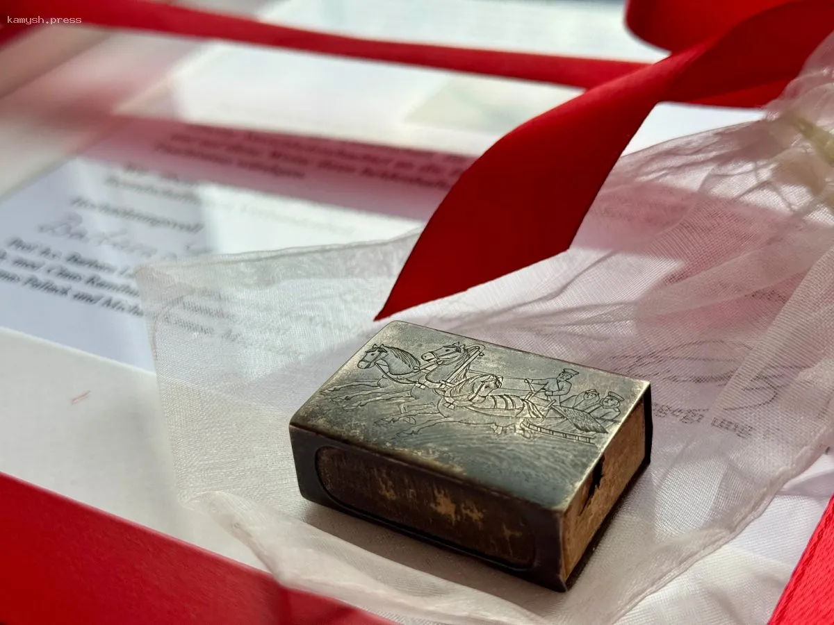 Город-побратим из Германии передал Нижнему Новгороду память о солдате Красной армии