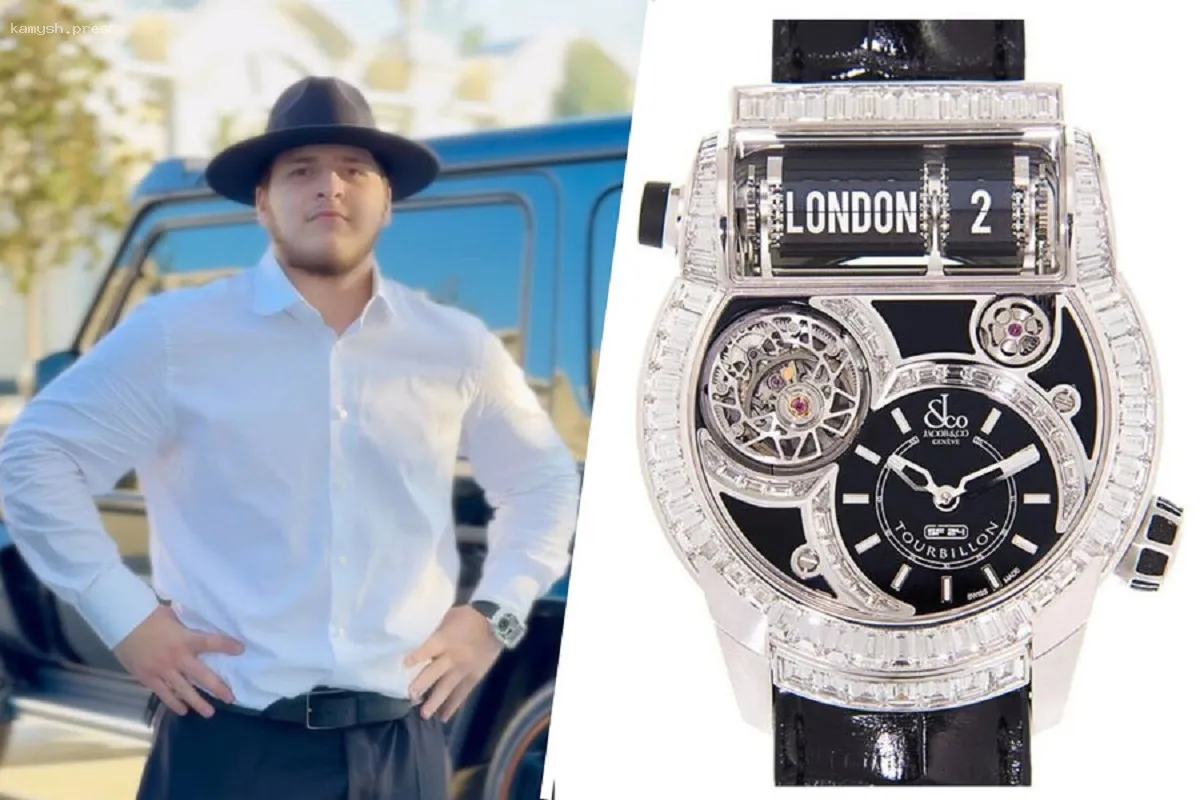 17-летний сын Кадырова Адам появился в часах почти за полмиллиона долларов
