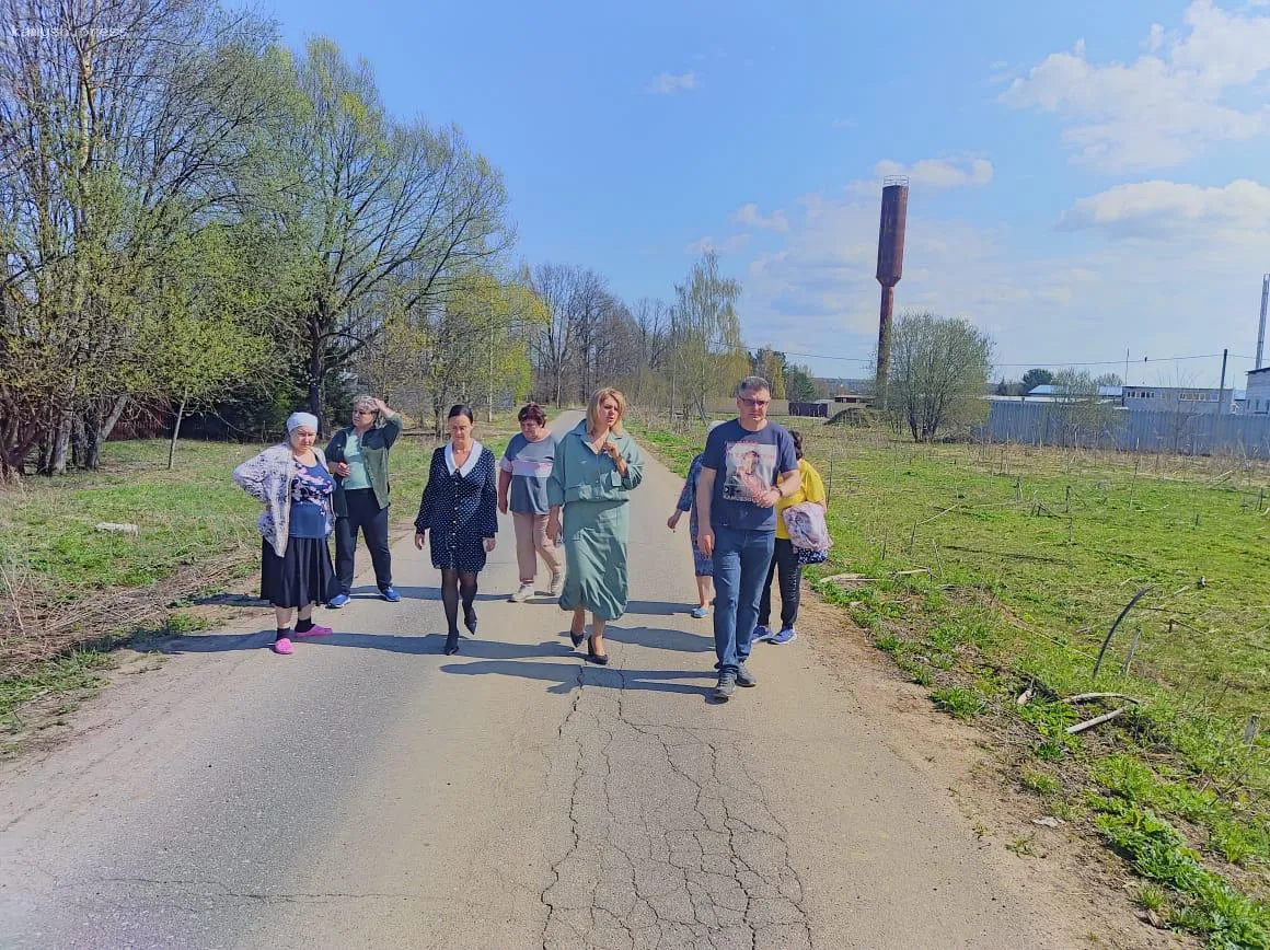 Повторный визит в село Барково: встреча с жителями Городского округа Пушкинский