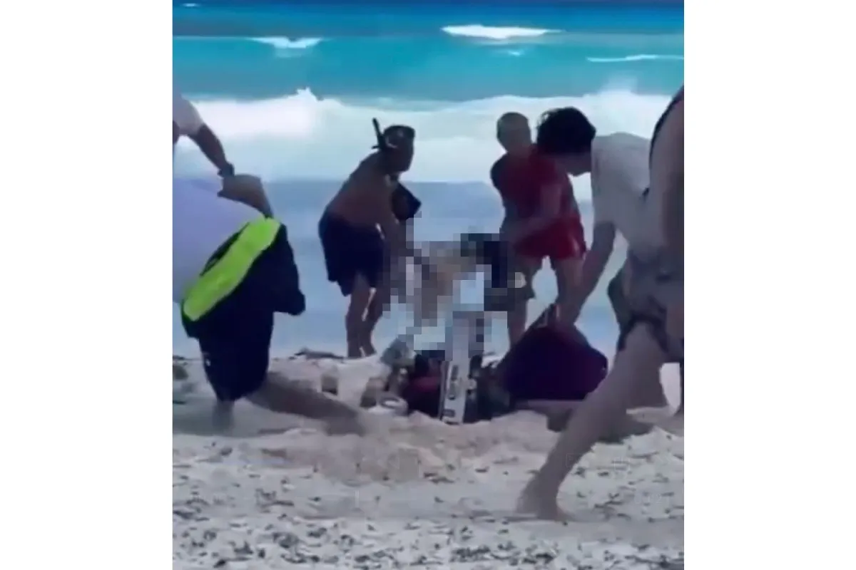 Тело американского туриста, погибшего от нападения акул, найдено на пляже в Мексике