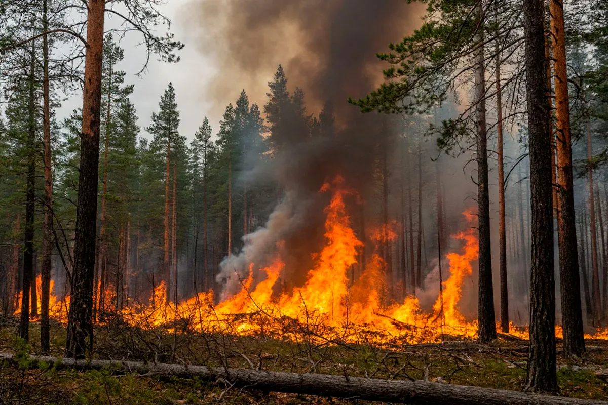 В Забайкалье успешно потушен один из крупнейших лесных пожаров сезона