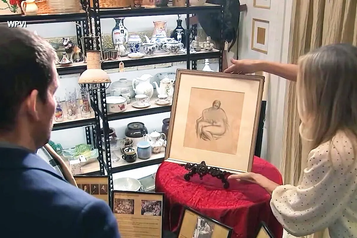 Найдена на блошином рынке: картина за $12 может принадлежать Ренуару