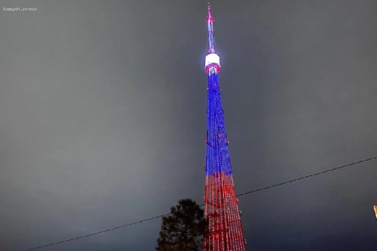 В Новосибирске телебашня подсветится в день единства Беларуси и России