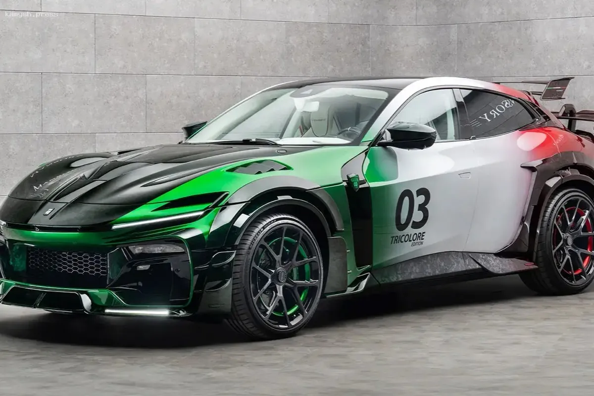 Ателье Mansory преобразило итальянский кроссовер Ferrari Purosangue