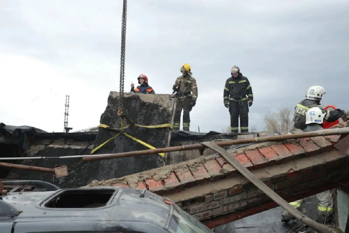 В Новосибирской области произошел взрыв газа в гараже