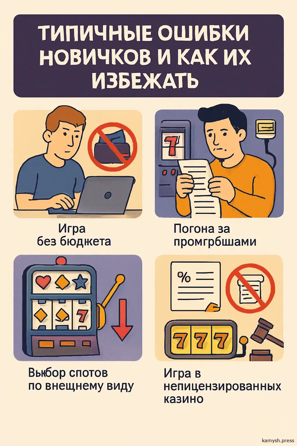 Типичные ошибки новичков и как их избежать